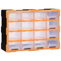 Organiser met 16 medium lades 52x16x37 cm - thumbnail