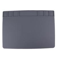 Maintenance Platform High Temperature Heat-resistant Repair Insulation Pad Silicone Mats Size: 49.5cm x 34.7cm(Grey) - thumbnail