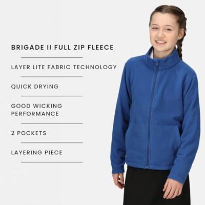 Ragetta RG515 Brigade II Full Zip Fleece - Royal Blue - 116 (5-6 years)