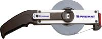 Promat/Tecwerk Meetband met frame | lengte 50 m bandbreedte 13 mm | A cm EG II | aluminium wit stalen rolbandmaat - 4000855430 - thumbnail