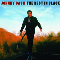 Johny Cash - The Best in Black dubbele langspeelplaat - thumbnail