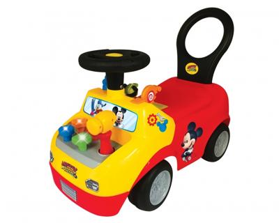Kiddieland loopwagen Mickey Roadster Racers rood/geel