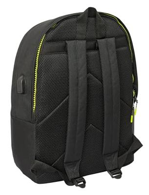 Schoolrugzak Munich +usb munich Zwart 31 x 44 x 18 cm