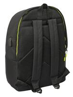 Schoolrugzak Munich +usb munich Zwart 31 x 44 x 18 cm - thumbnail