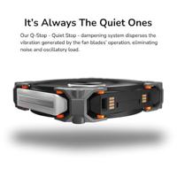 COUGAR Gaming CF-APR12HW3-RGB Computer behuizing Ventilator 12 cm Wit 3 stuk(s) - thumbnail