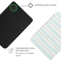 Lunso Kobo Clara BW / Clara Colour hoesje (6 inch) - Vegan Saffiano Leren Sleep Cover - Soft Surf - thumbnail