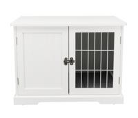 Trixie 39753 Home Kennel voor honden en katten, M: 73 × 53 × 53 cm, wit - thumbnail