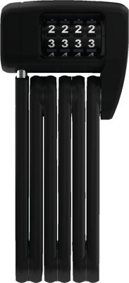 Abus vouwslot bordo combo lite mini 6055c/60 zwart