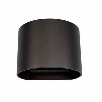 Wandlamp zwart 2700k dimbaar rond dimbaar verstelbare lichtbundel onder en boven 149-146 Tronix