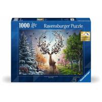 Ravensburger puzzel Magisch hert - 1000 stukjes - thumbnail