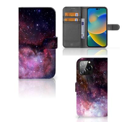 Book Case voor iPhone 14 Pro Max Galaxy Book Case voor iPhone 14 Pro Max Galaxy