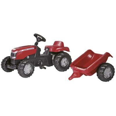 Rolly Toys rollyKid Massey Ferguson traptrekker met aanhanger