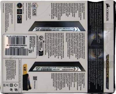 Vengeance RGB Pro - Geheugen - DDR4 - 64 GB: 2 x 32 GB - 288-PIN - 3200 MHz - CL16