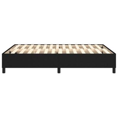 Bedframe zonder matras stof zwart 140x190 cm Bedframe zonder matras stof zwart 140x190 cm