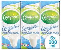 Melk campina langlekker halfvol 20cl - thumbnail