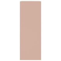 Dressoir 67x39x107 cm staal roze - thumbnail