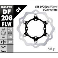 GALFER golf remschijf "df208 wave rotor df208 type flw offroad floating - thumbnail