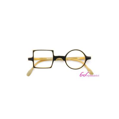 Leesbril Readloop Patchwork-Beige/Zwart 2607-01-+1.50