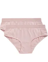 2-pak meisjes Hipsters Organic 31985 - Meisjes onderbroek Biologisch katoen - thumbnail