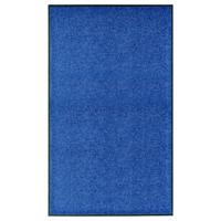 Deurmat wasbaar 90x150 cm blauw - thumbnail