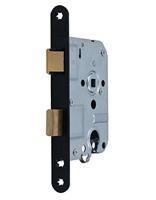 Nemef dag- en nachtslot - PC55 mm - doornmaat 50 mm - 1269/3 - zwart gelakt - thumbnail