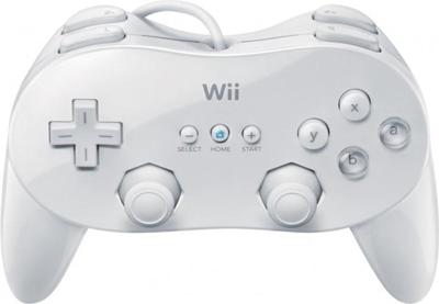 Wii Classic Controller Pro White