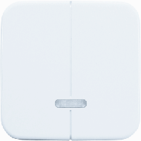 Busch-Jaeger bediening voor seriedimmer 6565U wit - thumbnail