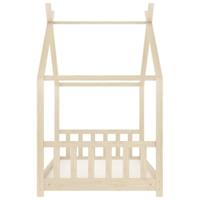 Kinderbedframe massief grenenhout 70x140 cm - thumbnail