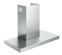 ETNA T4410LRVS afzuigkap Muurmontage Roestvrijstaal - thumbnail