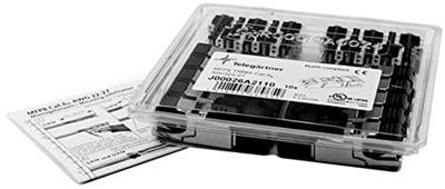 Telegärtner 100023045 RJ45-stekker CAT 6A afgeschermd 100023045 Stekker, recht Aantal polen (sensoren) 8P8C Metaal 10 stuk(s) Telegärtner 100023045 RJ45-stekker CAT 6A afgeschermd 100023045 Stekker, recht Aantal polen (sensoren) 8P8C Metaal 10 stuk(s)