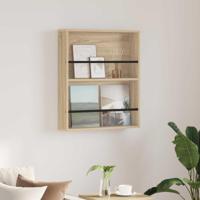 Tijdschrift Rek Sonoma Eiken 60 x 12 x 70 cm Bewerkt hout - thumbnail
