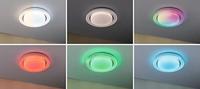 Paulmann 70546 LED-plafondlamp LED Chroom, Wit - thumbnail