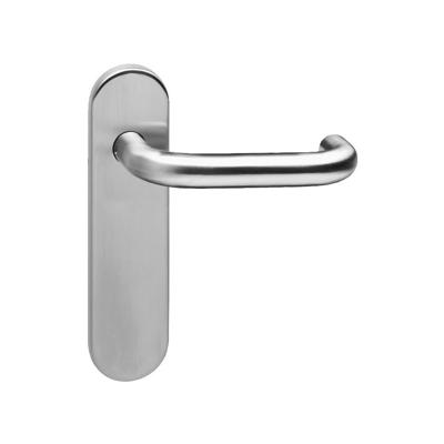 Intersteel Deurkruk Rond op blind schild brandvertragend - RVS Intersteel Deurkruk Rond op blind schild brandvertragend - RVS