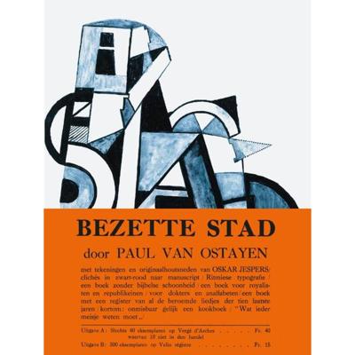 Bezette stad (Paperback)