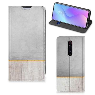 Xiaomi Mi 9T Pro Book | Wallet Case | Wood Concrete