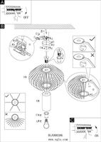 Eglo Moderne hanglampRusticaria van hout - 900386 - thumbnail
