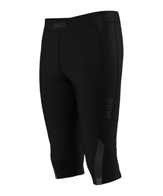 JAKO 6776D Tight Capri Power Dames - Zwart - 34