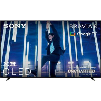 SONY BRAVIA 8 OLED 65 inch 4K HDR Google Smart TV (2024) |Gaming Playstation 5, IMAX Enhanced, Dolby Vision Atmos, Chromecast, Apple AirPlay, 120Hz 65XR80
