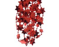 Decoris Kralenslinger ster l270cm rood - thumbnail