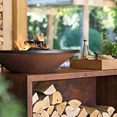 OFYR | Island Corten 85 | Teak Wood - thumbnail