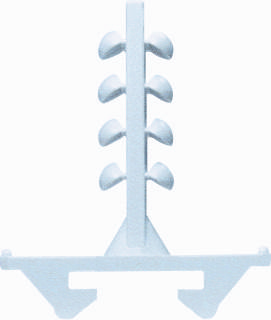 Enzo Klemplug voor klembeugel grijs zak 100 stuks 4113440