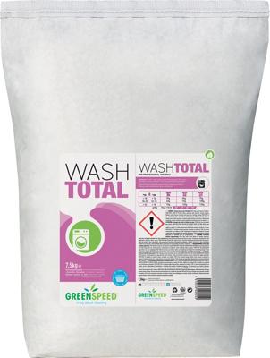Greenspeed Wash Total waspoeder, 214 wasbeurten, zak van 7,5 kg