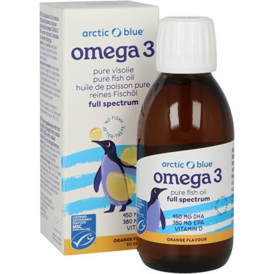 Arctic Blue Visolie Kids DHA en EPA met vitamine D3 -High dose Arctic Blue Visolie Kids DHA en EPA met vitamine D3 -High dose