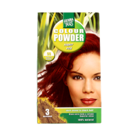 Henna Plus Colour powder 55 super red 100 Gram - thumbnail