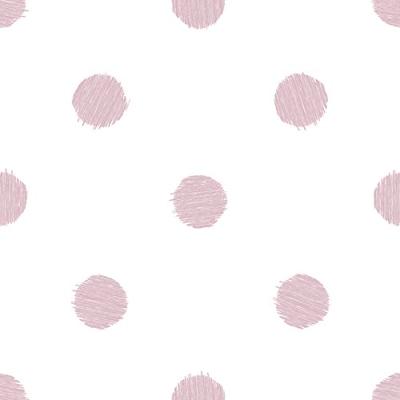Noordwand behang urban friends & coffee dots wit en roze