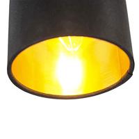 QAZQA Moderne spot zwart - Lofty - thumbnail