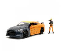 Jada Schaalmodel Naruto auto (Nissan GT-R uit 2009) - thumbnail