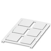 Phoenix Contact 0825451 UC-EMP (27X27) Apparaatmarkering Montagemethode: Vastklemmen Markeringsvlak: 27 x 27 mm Wit Aantal markeringen: 60 10 katernen - thumbnail