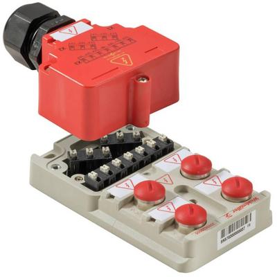 Weidmüller SAI-4-M-MVV-M12 1:1 2009620000 Passieve sensor/actorbox M12-verdeler met metalen schroefdraad (afgeschermd) 1 stuk(s) Piece