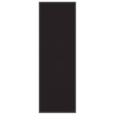 VidaXL Deurmat 60x180 cm zwart